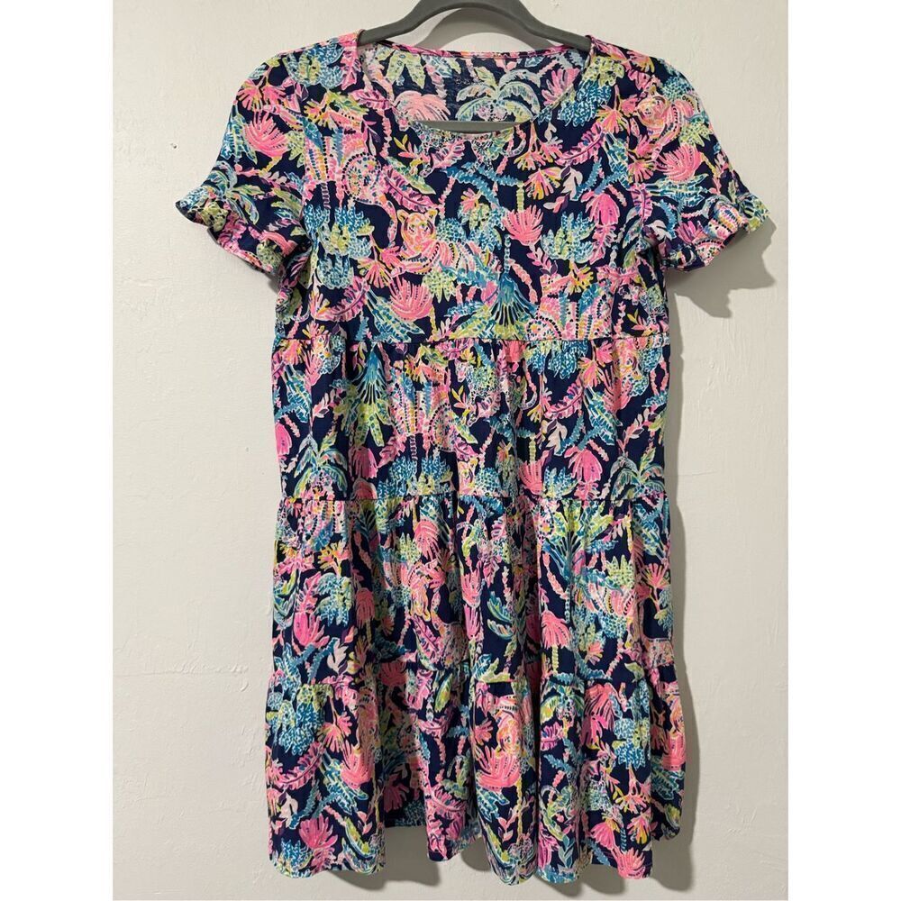Lilly Pulitzer Jade swing dress XL young girls
